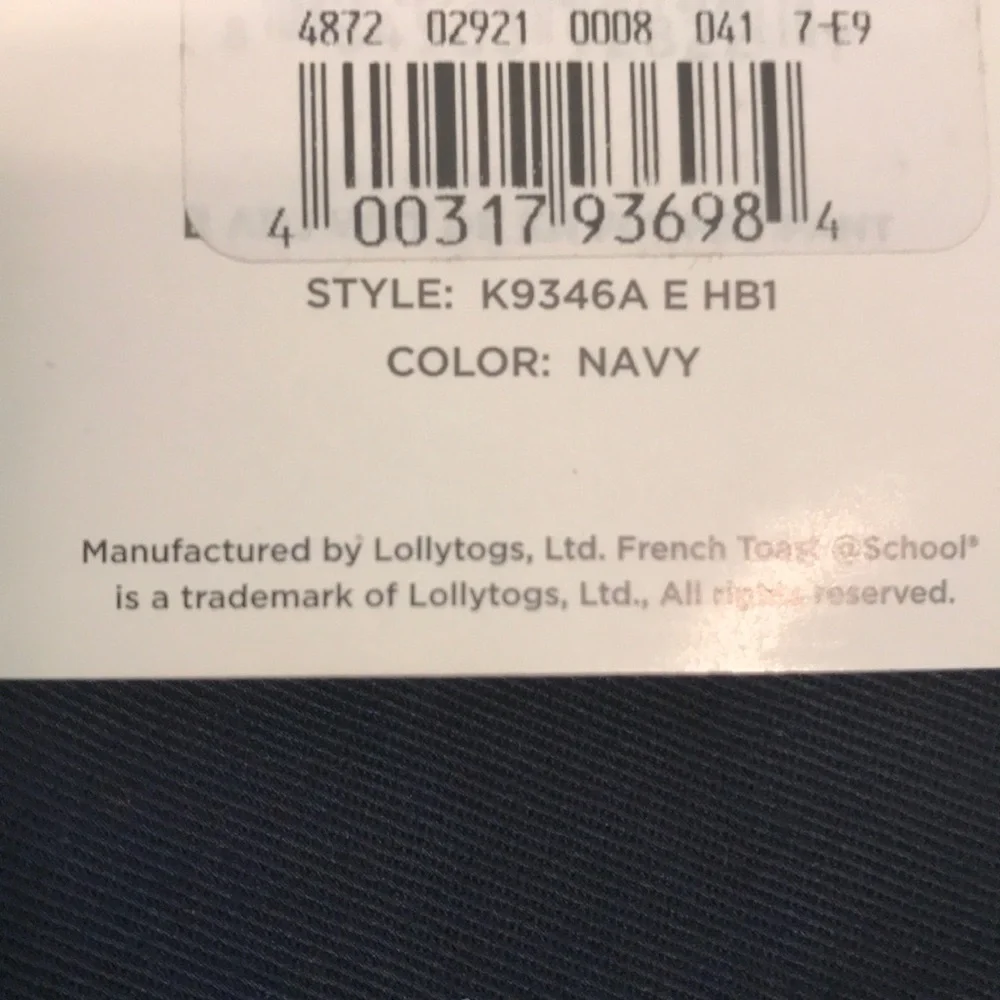 Boys French Toast @School Navy Chinos Size 10 - Picture 5 of 5